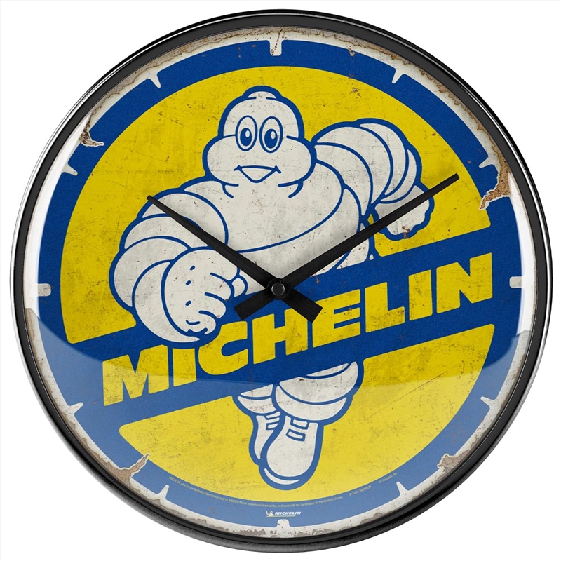 Nostalgic-Art Wall Clock Michelin - Bibendum 80S 30cm/Product Detail/Clocks