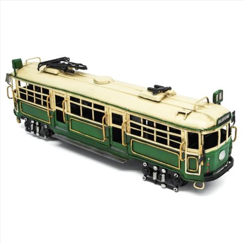 Melbourne W Class Tram with Detailed Interior Metal Collectable 30x7.5x11cm/Product Detail/Collectables
