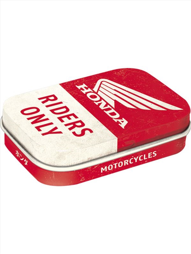 Nostalgic-Art Mint Honda Mc - Riders Only 4x6x2cm/Product Detail/Collectables