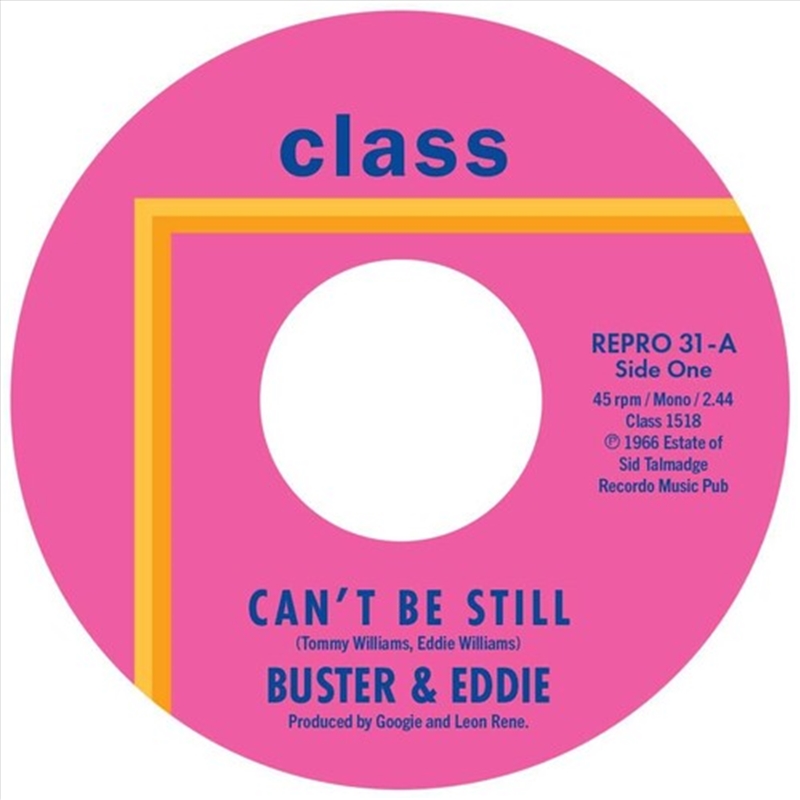 Can'T Be Still / There I Was/Product Detail/R&B