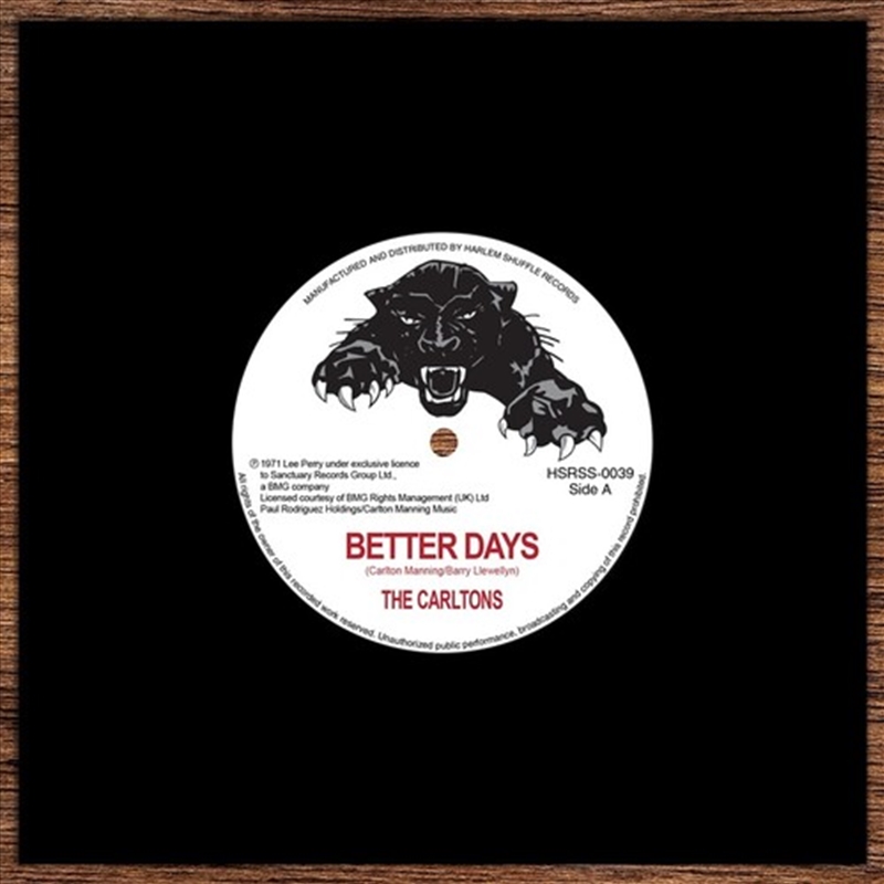 Better Days / Station Underground News/Product Detail/Reggae
