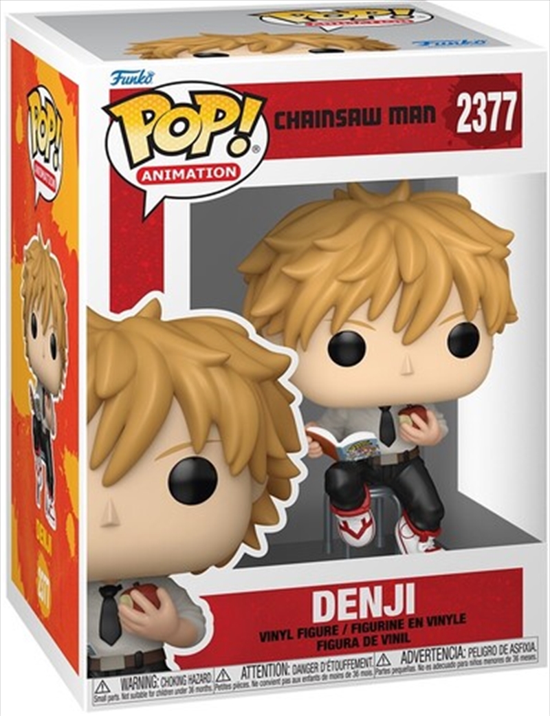 Chainsaw Man - Denji Reading Pop! Vinyl/Product Detail/TV