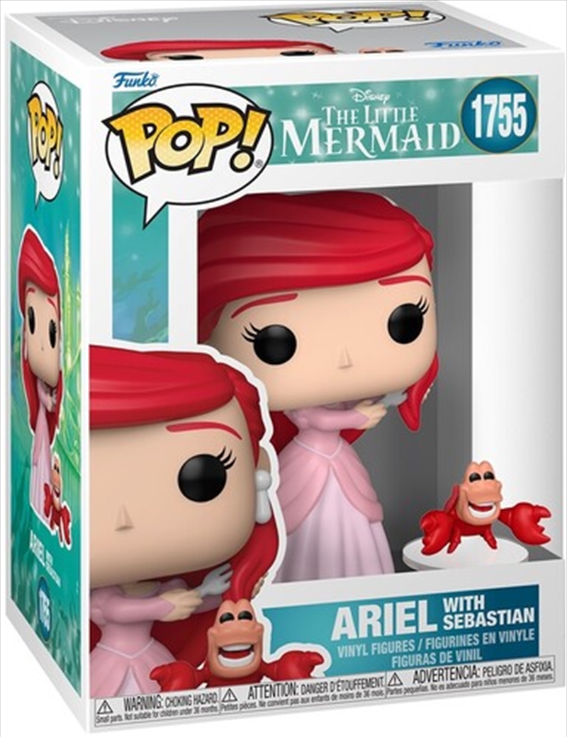 Little Mermaid (1989) - Ariel w/Sebastian Pop! Vinyl/Product Detail/Movies