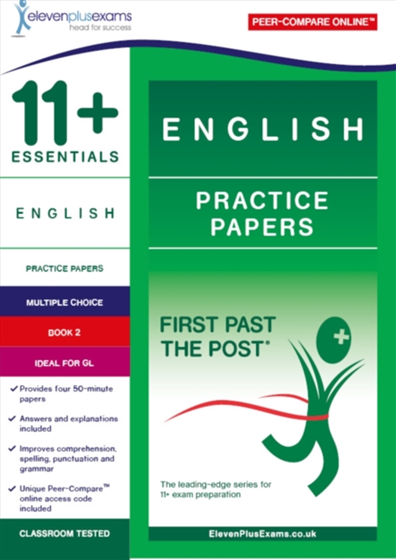 11+ Essentials English Practice Papers Book 2/Product Detail/English