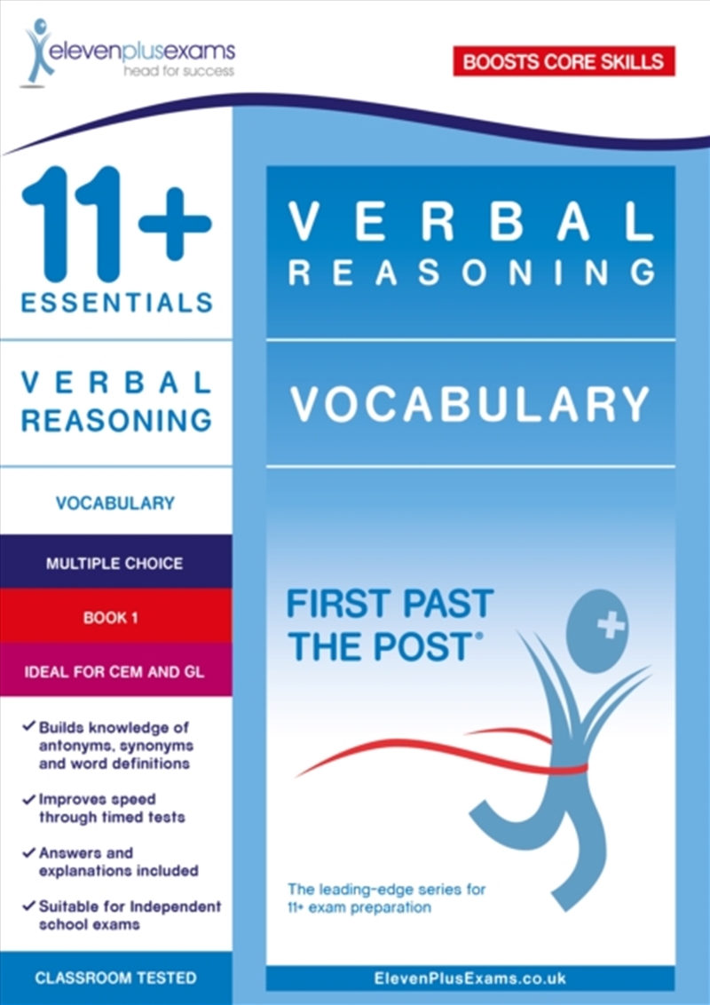 11+ Essentials Verbal Reasoning: Vocabulary Book 1 : First Past the Post/Product Detail/English