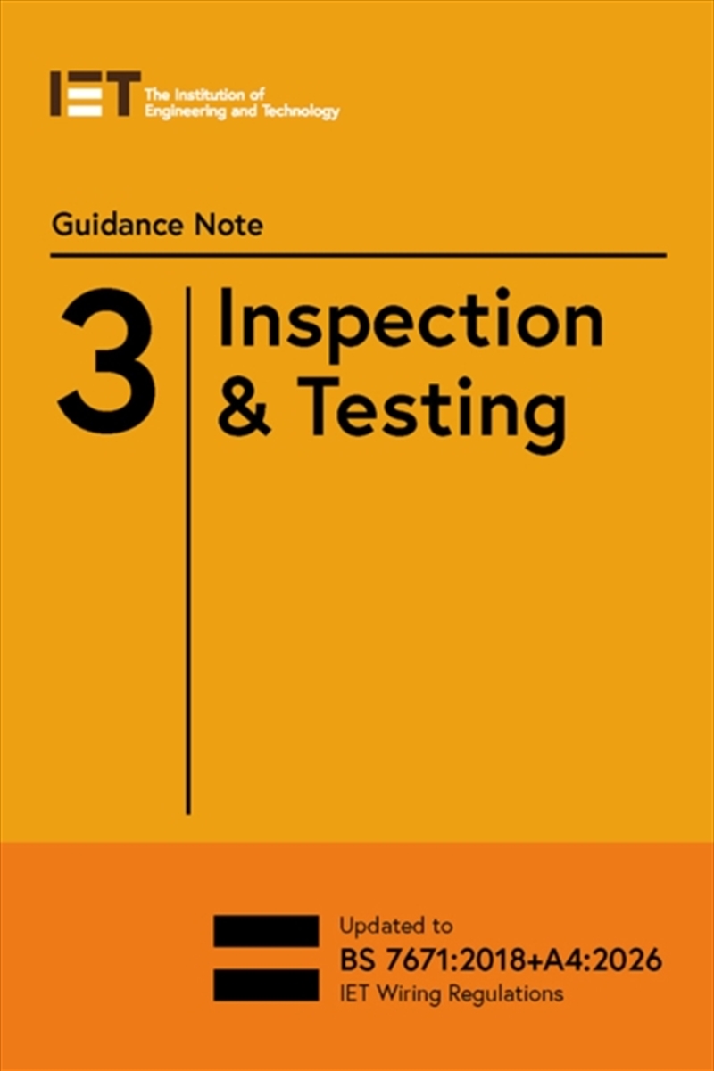 Guidance Note 3: Inspection & Testing/Product Detail/Reading