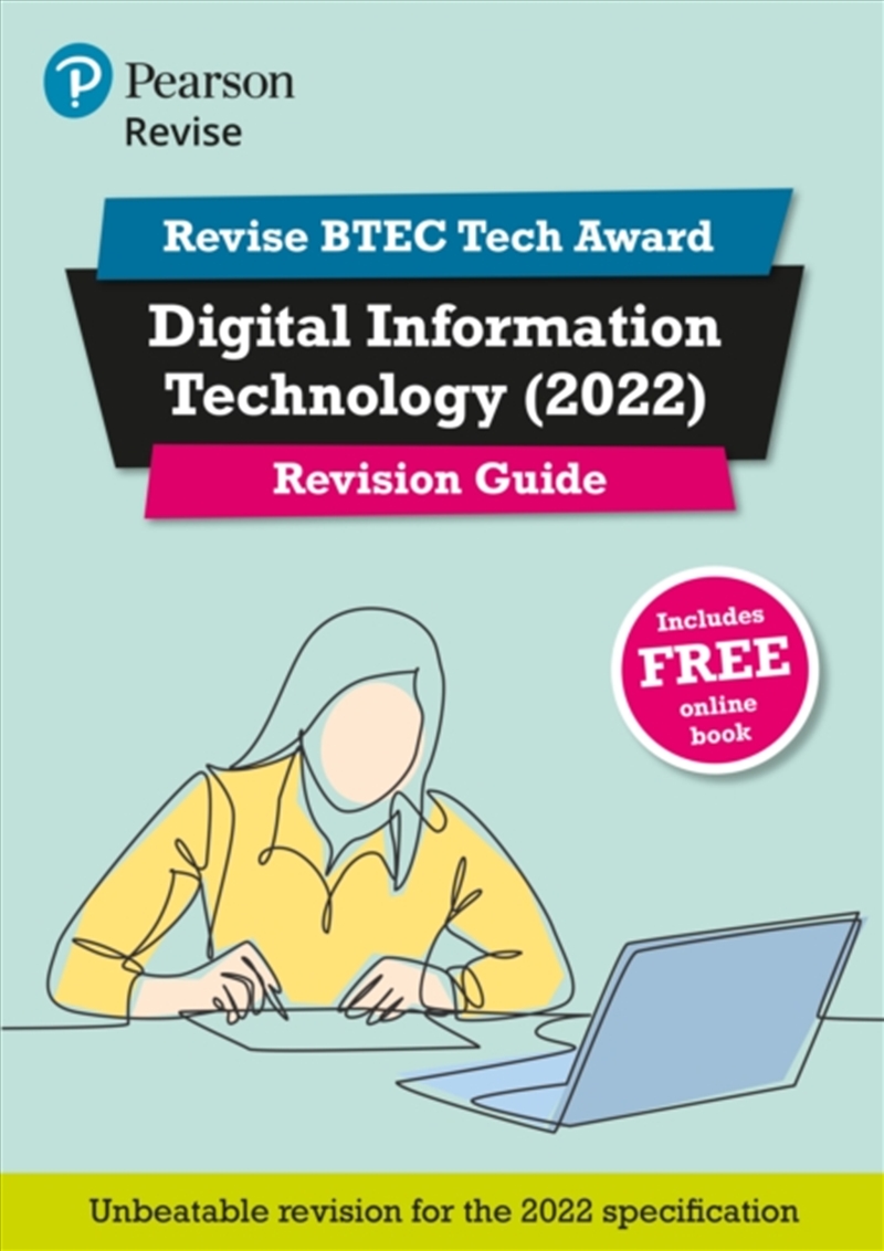 Pearson REVISE BTEC 2022 Tech Award Digital Information Technology Revision Guide inc online edition/Product Detail/Computing & IT
