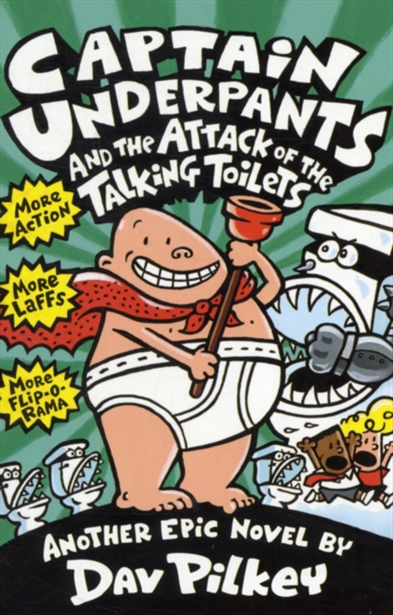 Captain Underpants and the Attack of the Talking Toilets/Product Detail/Childrens Fiction Books