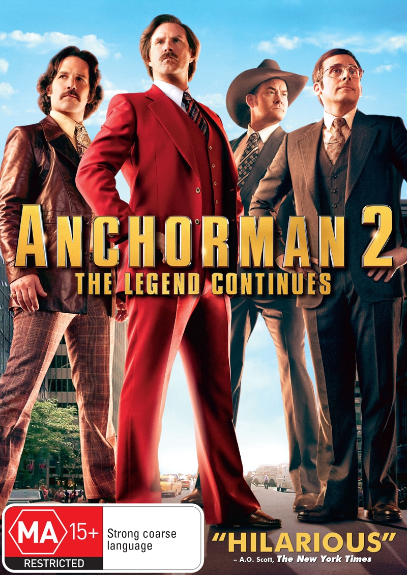 Anchorman 2- The Legend Continues | DVD