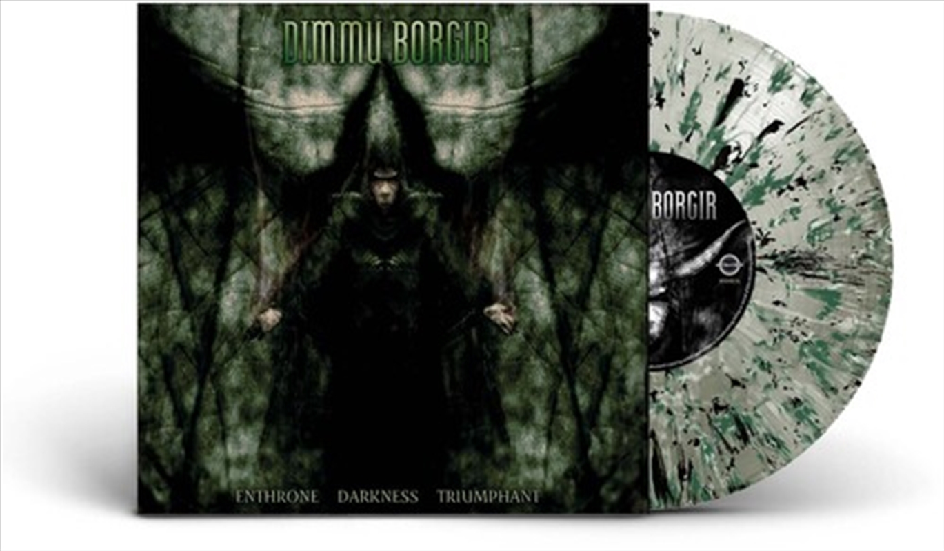 Enthrone Darkness Triumphant - Black Green White Crusher Vinyl/Product Detail/Metal