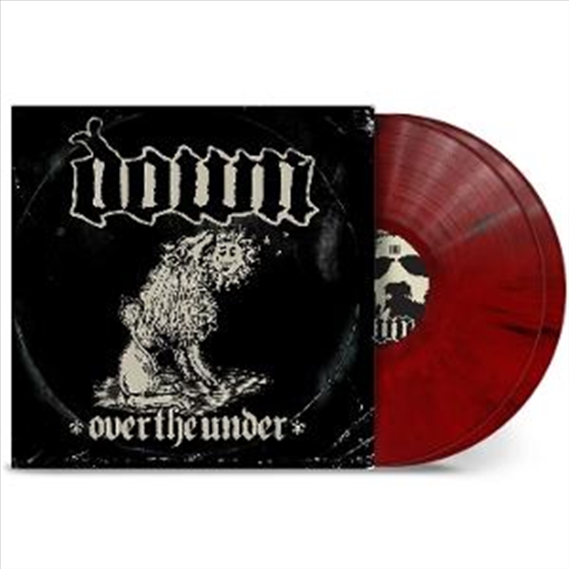 Over The Under - Red And Black Marbled Vinyl/Product Detail/Metal