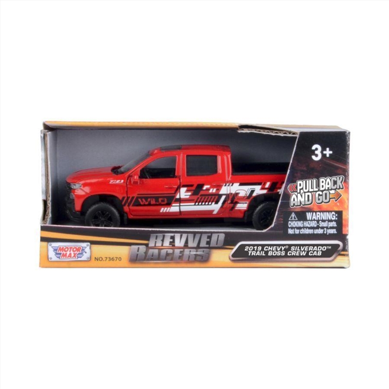 Revved Racers - 1:32 2019 Chevy Silverado Trail Boss Crew Cab/Product Detail/Collectables
