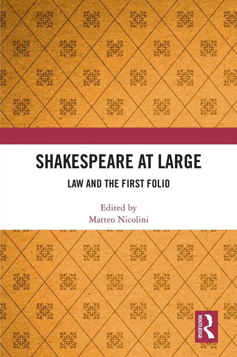 Shakespeare at Large/Product Detail/Language & Linguistics