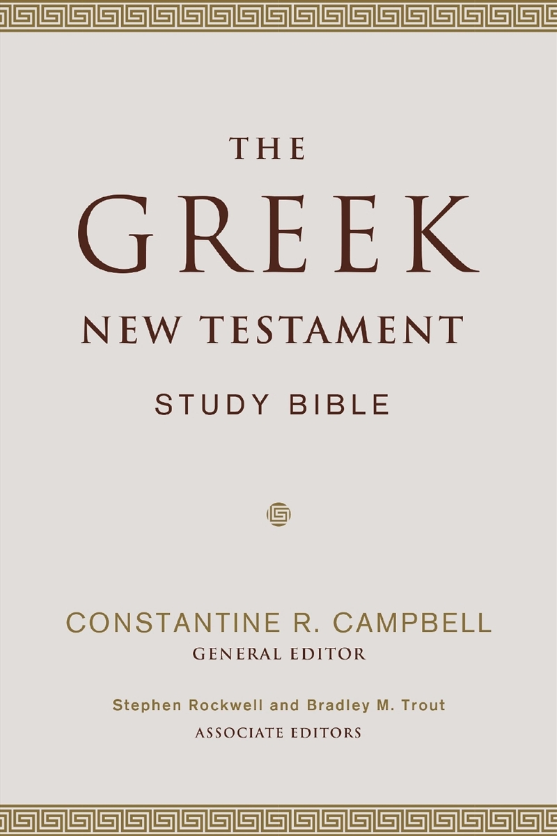 The Greek New Testament Study Bible/Product Detail/Religion & Beliefs