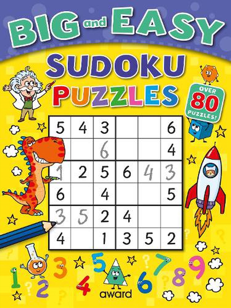 Big and Easy Sudoku Puzzles/Product Detail/Kids Activity Books