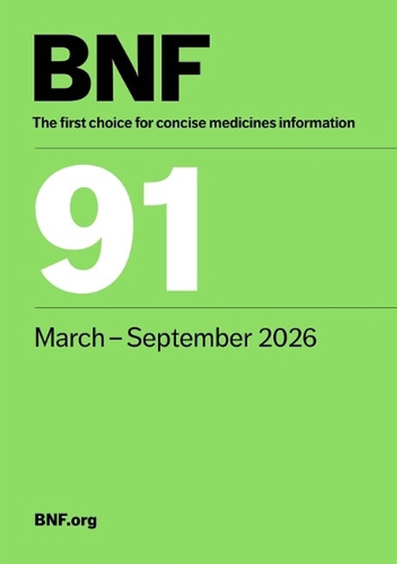 British National Formulary (BNF 91) March 2026/Product Detail/Healthcare