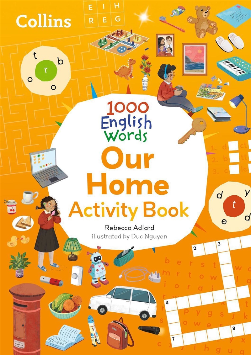 Collins 1000 English Words Activity Book: Our Home/Product Detail/Kids Educational