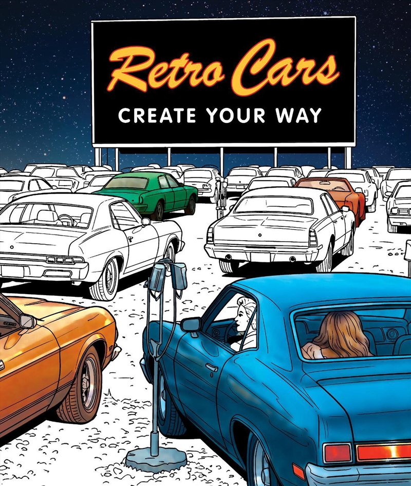 Retro Cars Colouring In Book/Product Detail/Transportation