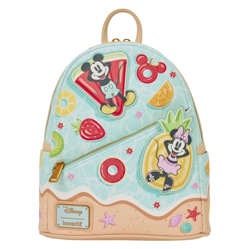 Loungefly Mickey & Minnie - Beach Fun Mini Backpack/Product Detail/Bags