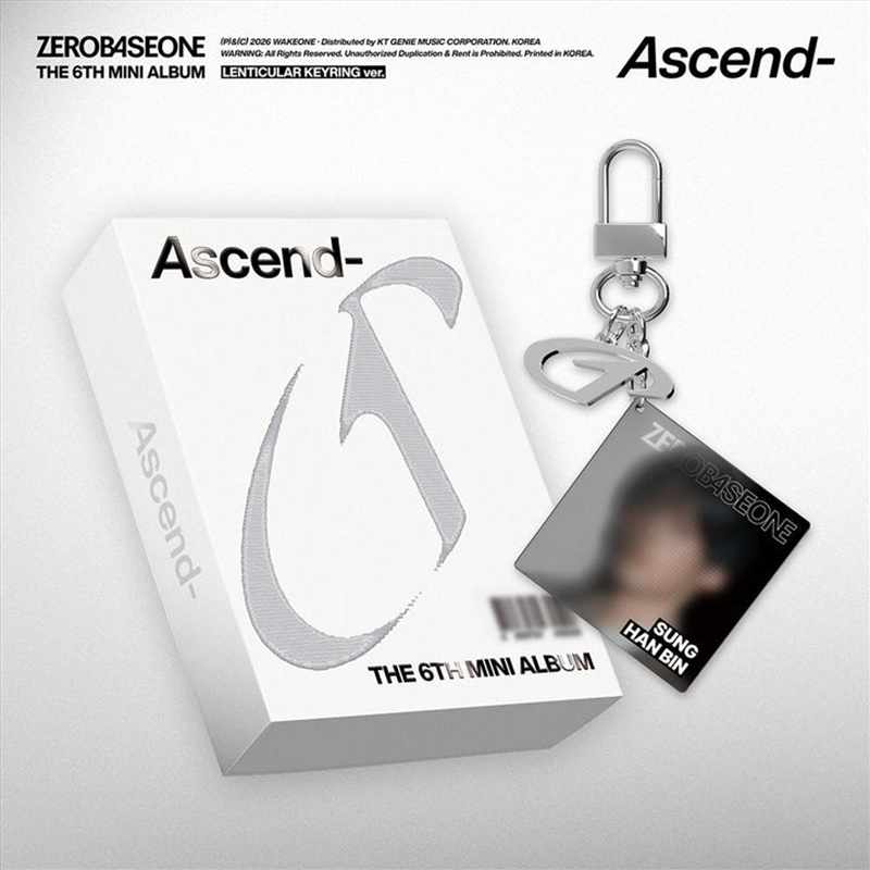 Zerobaseone - Ascend- The 6th Mini Album Lenticular Keyring Ver Random/Product Detail/World