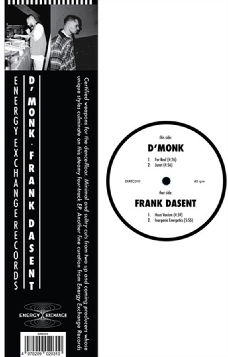 D'Monk X Frank Dasent/Product Detail/Dance