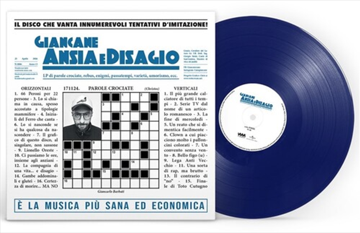 Ansia E Disagio - Blue Vinyl/Product Detail/World