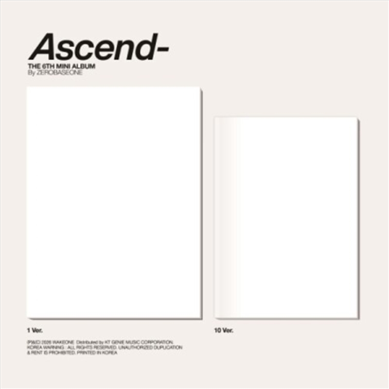 Ascend - Random 1-10 Cover Ver/Product Detail/World