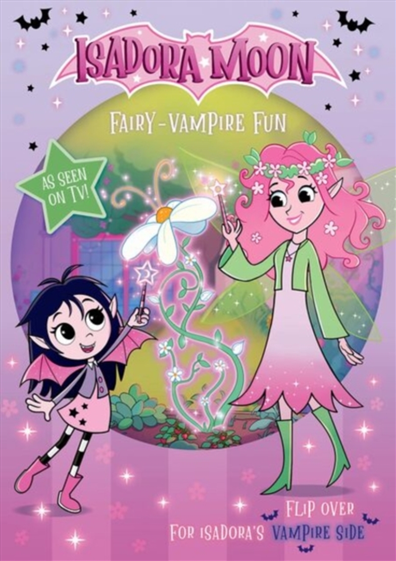 Isadora Moon: Fairy-Vampire Fun, a fun two-in-one flip book packed with puzzles, colouring, drawing,/Product Detail/Kids Activity Books