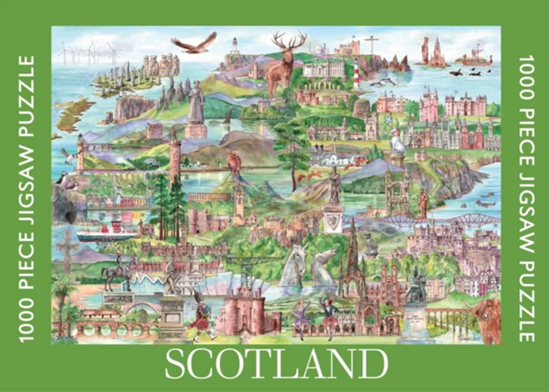 Scotland: 1000 Piece Jigsaw/Product Detail/Jigsaw Puzzles