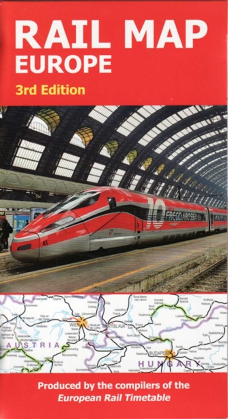 Rail Map Europe : 3rd Edition/Product Detail/Geography