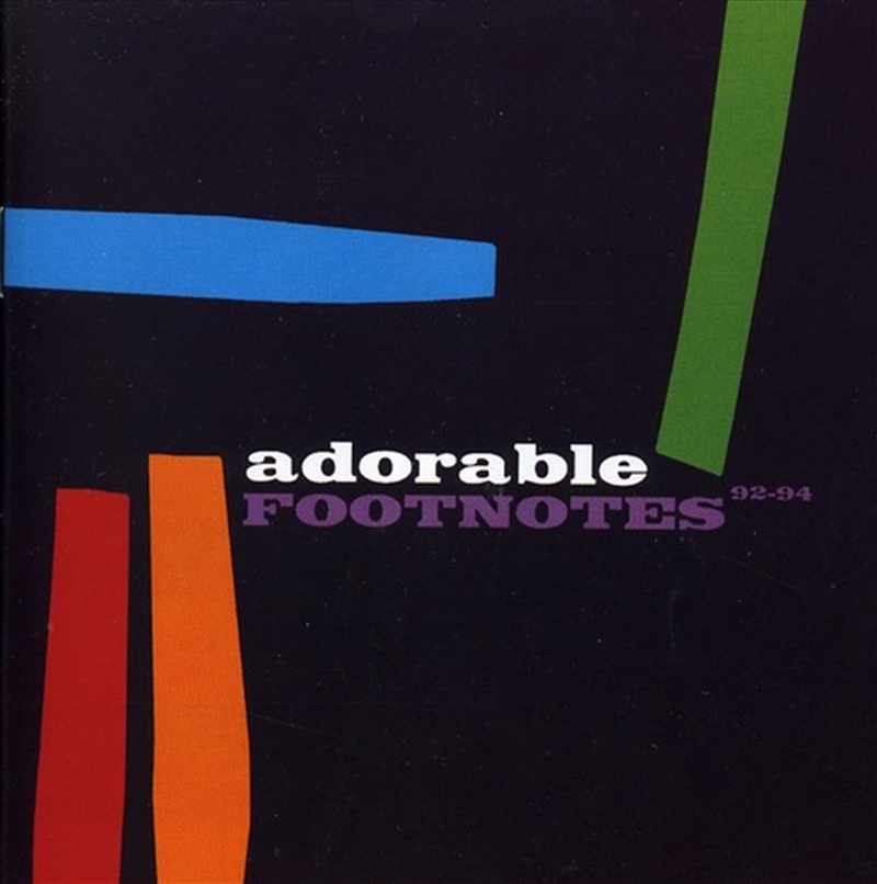 Footnotes Best Of 92-94/Product Detail/Alternative