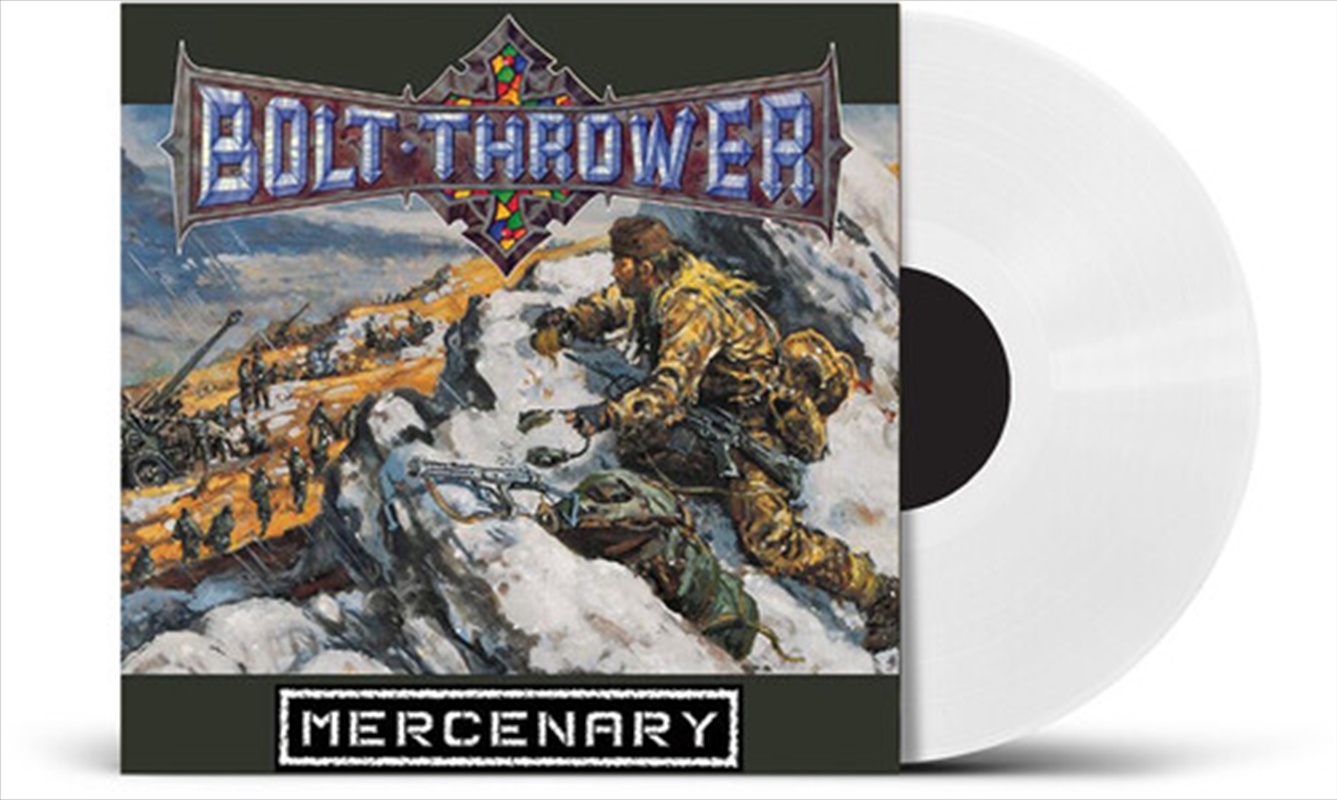 Mercenary - White Vinyl/Product Detail/Hard Rock