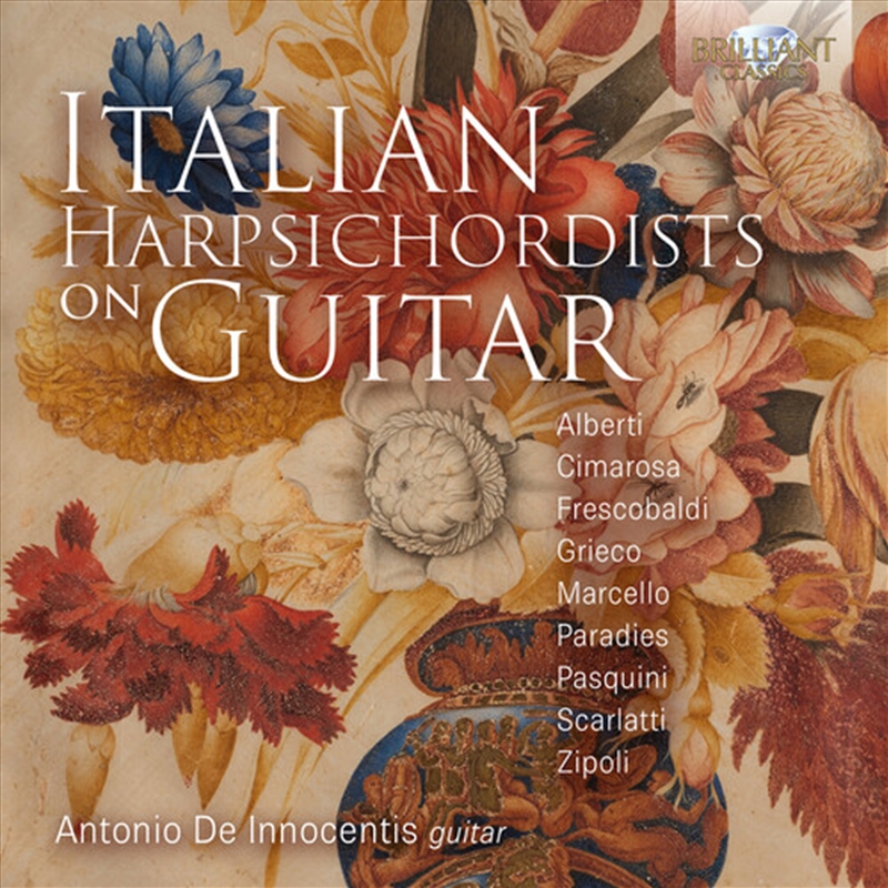 Italian Harpsichordists On Guitar/Product Detail/Classical