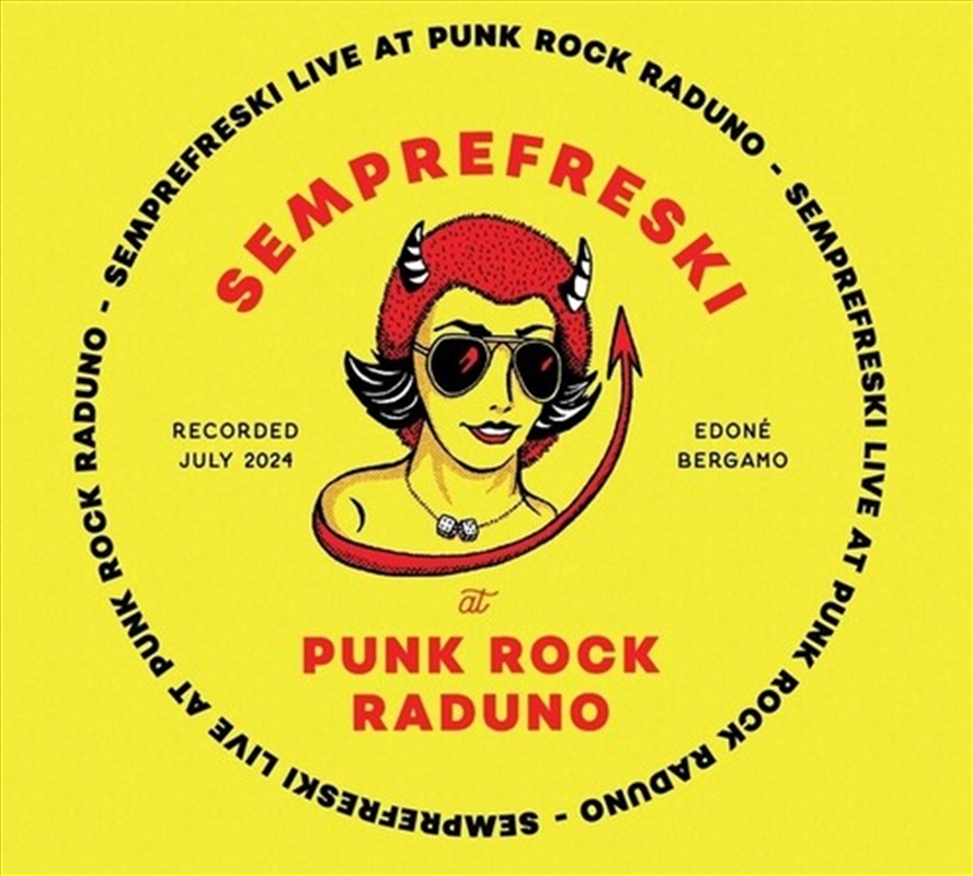 Live At Punkrock Raduno 13th July 2024 - Red Vinyl/Product Detail/Rock/Pop