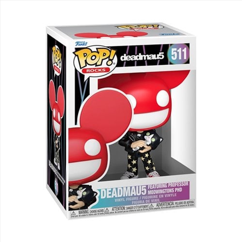 Deadmau5 - Deadmau5 w/Meowingtons Pop! Vinyl/Product Detail/Music