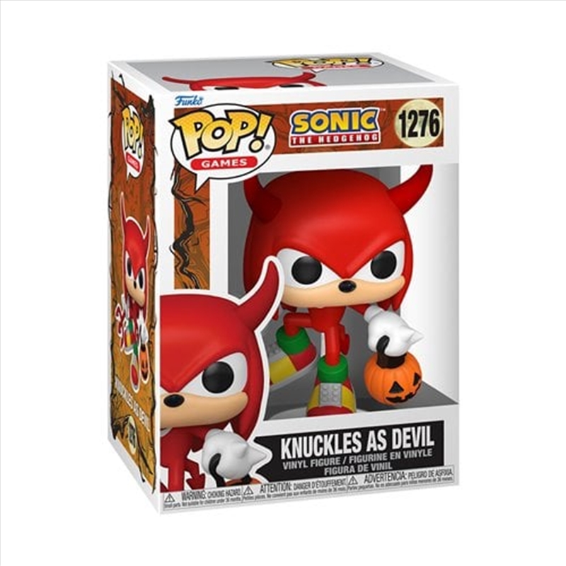 Sonic - Knuckles as Devil (Halloween) Pop! Vinyl/Product Detail/Standard Pop Vinyl