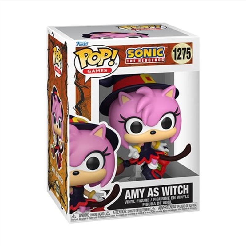 Sonic - Amy as Witch (Halloween) Pop! Vinyl/Product Detail/Standard Pop Vinyl