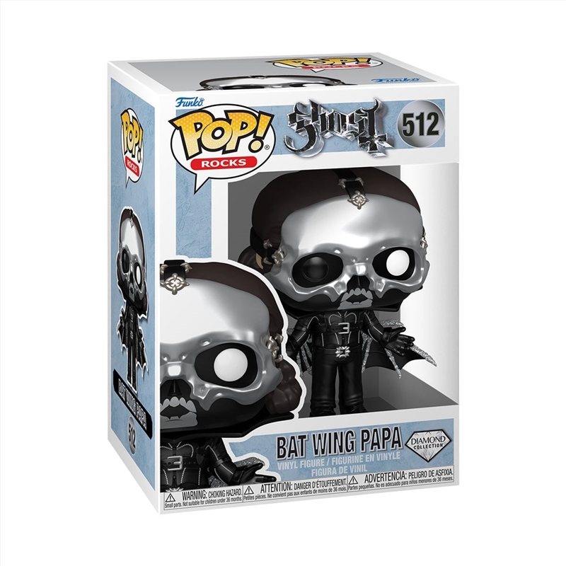 Ghost - Bat Wing Papa DGL Pop! Vinyl/Product Detail/Music