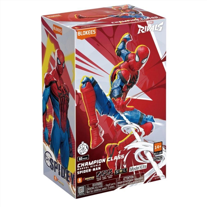 Marvel Rivals - Champion Class 06 Spiderman Model Kit/Product Detail/Collectables