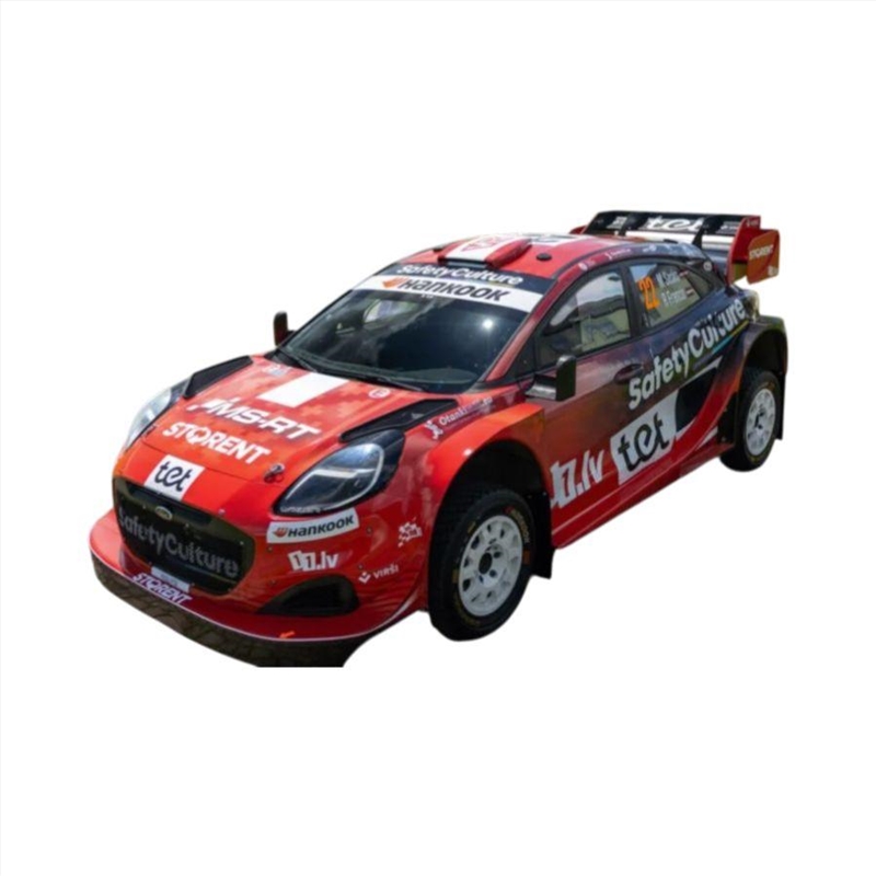 Solido Cars - 2025 Ford Puma Rally1 Hybrid #22 M.Sesks / R.Francis 1:18 Diecast Vehicle Delfi Ra/Product Detail/Figurines