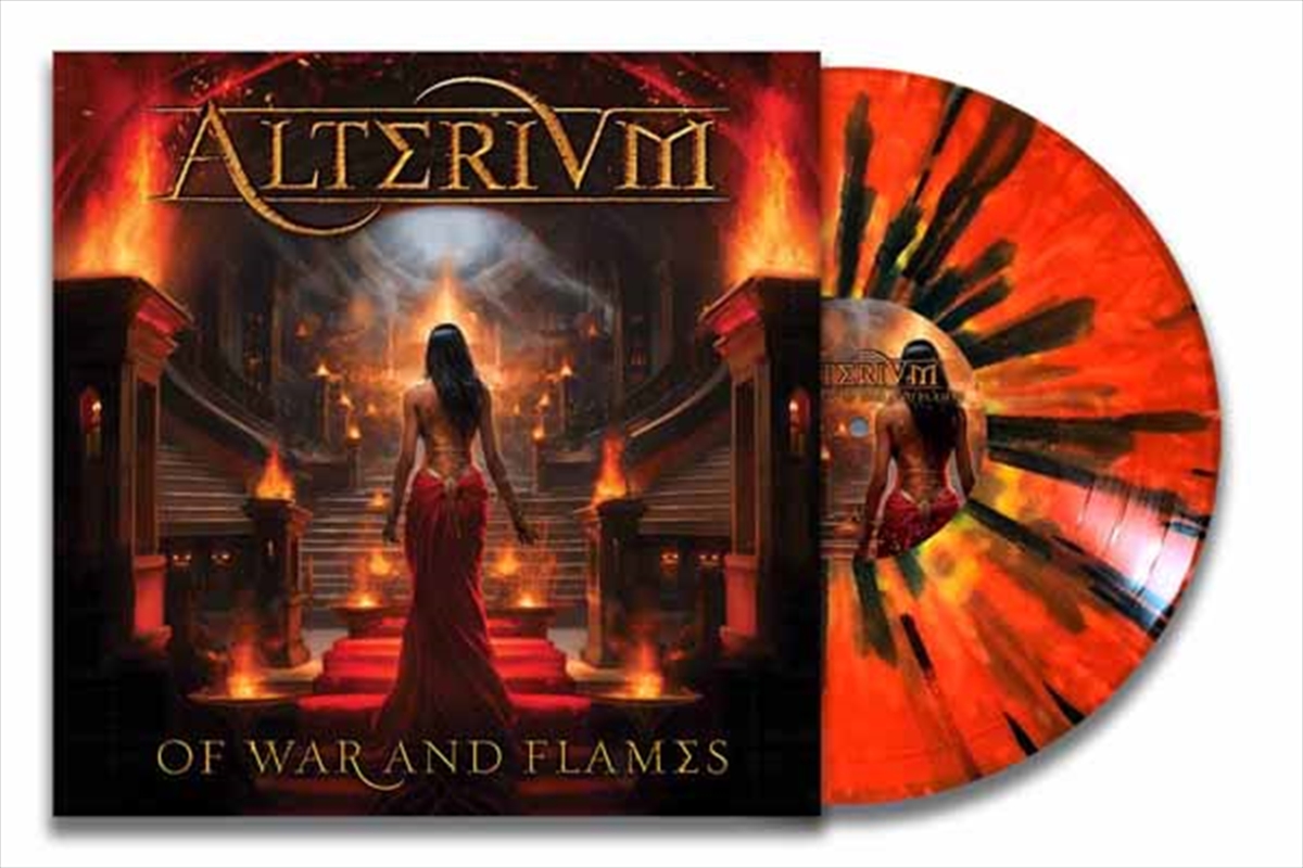 Of War And Flames - Fire Splatter Vinyl/Product Detail/Metal