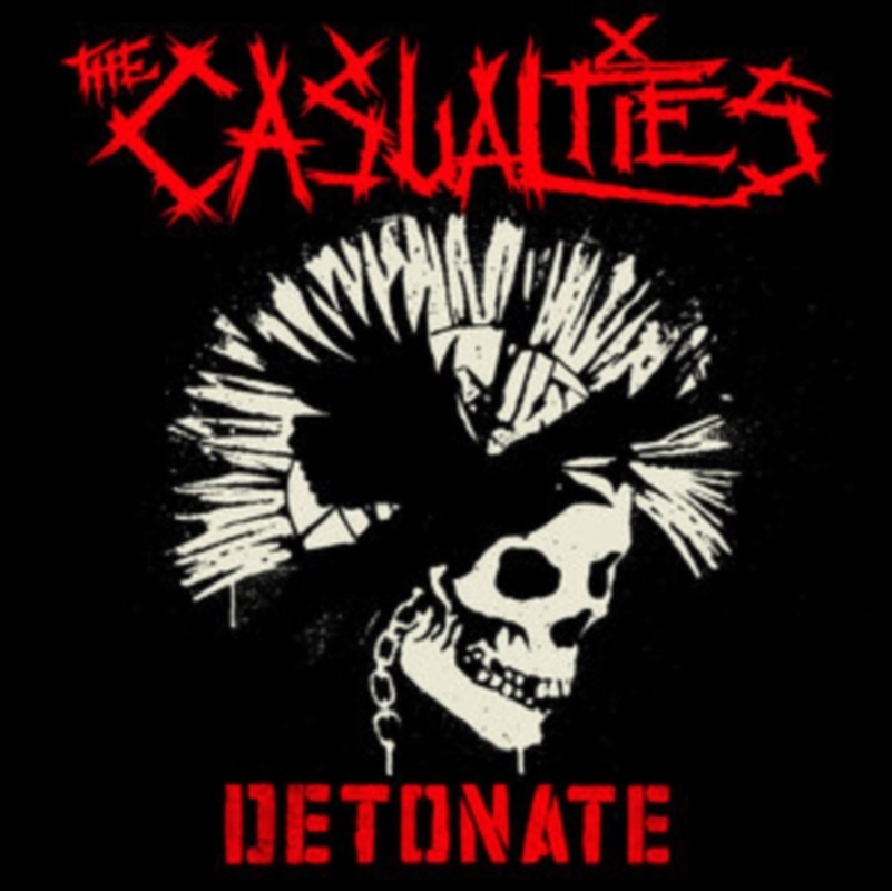 Detonate - Red With Black Splatter Vinyl/Product Detail/Punk