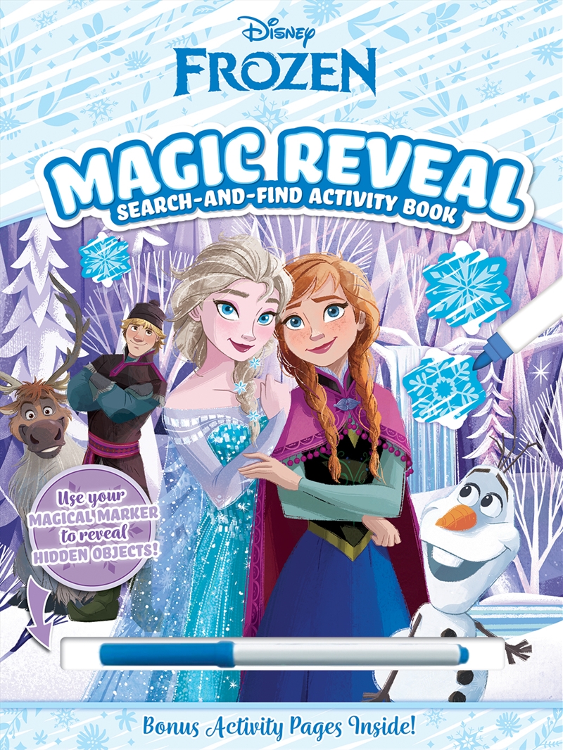 Frozen: Magic Reveal Search-And-Find Activity Book/Product Detail/Kids Activity Books