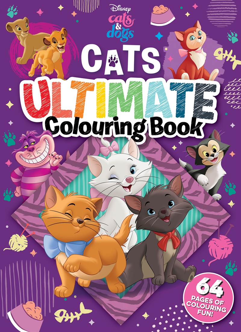 Disney Cats: Ultimate Colouring Book/Product Detail/Kids Colouring