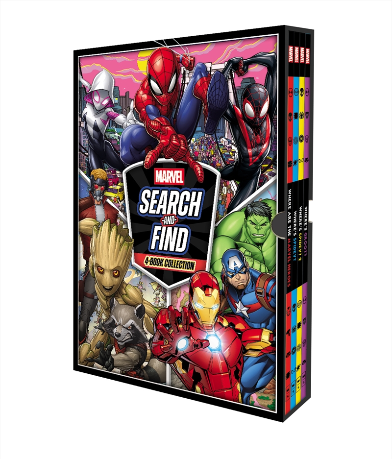 Marvel: Search and Find 4-Book Collection/Product Detail/Early Childhood Fiction Books