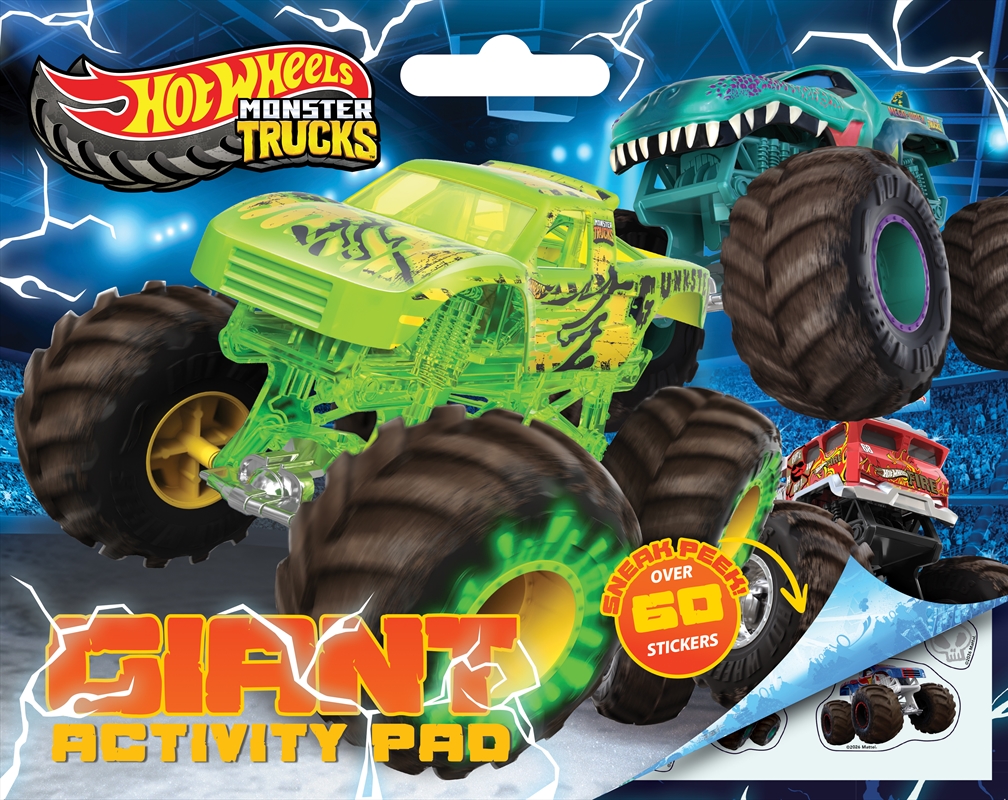 Hot Wheels Monster Trucks: Giant Activity Pad/Product Detail/Kids Activity Books