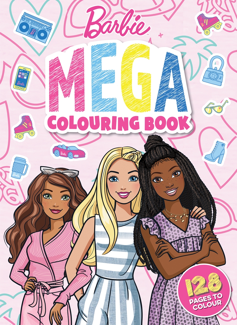 Barbie: Mega Colouring Book/Product Detail/Kids Colouring