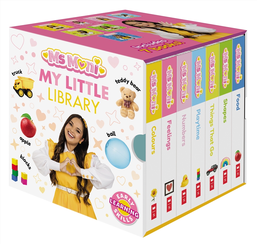 Ms Moni: My Little 7-Book Library Cube/Product Detail/Early Childhood Fiction Books