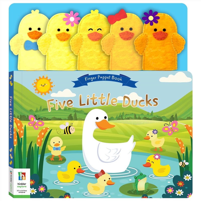 Five Little Ducks Finger Puppet Book/Product Detail/Early Childhood Fiction Books