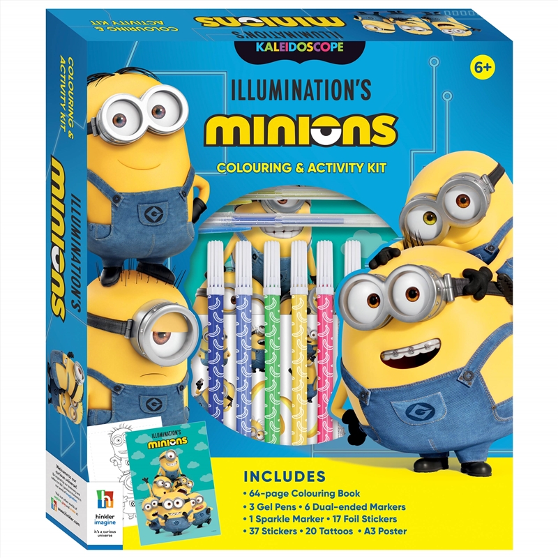 Super Kaleidoscope Colouring Activity Kit - Minions/Product Detail/Kids Activity Books